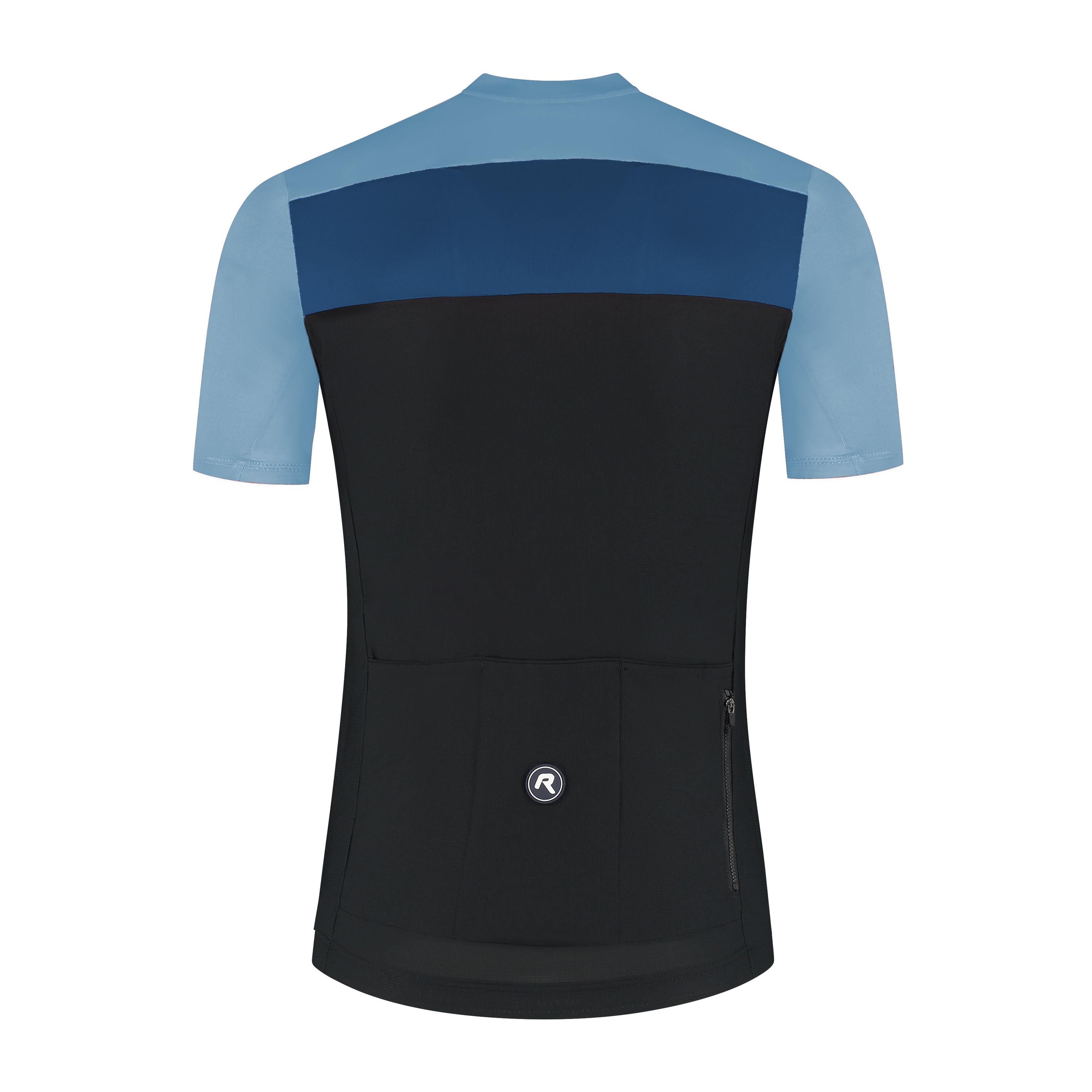 Rogelli Core Block heren fietskledingset - blauw/zwart