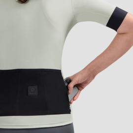 Rogelli Signature dames fietsshirt korte mouwen - grijs