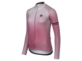 AGU Essential Gradient dames fietsshirt lange mouwen - roze