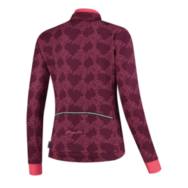 Rogelli Blossom dames winter fietsjack - cerise/coral