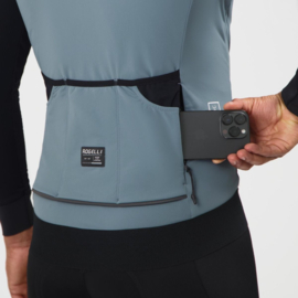 Rogelli Distance II heren winter fietskledingset - blauw/zwart