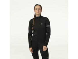 AGU Performance waterafstotend dames fietsshirt lange mouwen - zwart