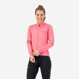 Rogelli Core dames fietsshirt lange mouwen - roze