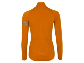 AGU Essential Thermo dames fietsshirt lange mouwen - pumpkin spice