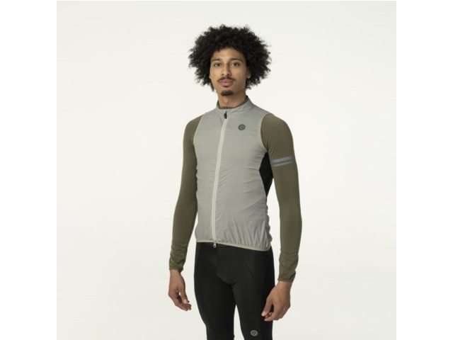 AGU Essential Wind Body fietsvestje - elephant grey