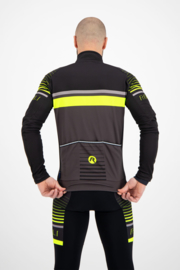 Rogelli Hero heren winter fietsjack - zwart/fluor