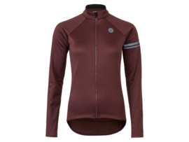 AGU Thermo dames winter fietsjack - bordeaux