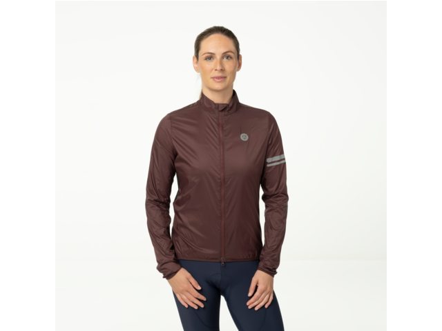 AGU Essential Wind dames fiets windjack - modica brown