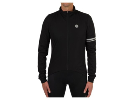 AGU Polartec Alpha heren winter fietsjack - zwart