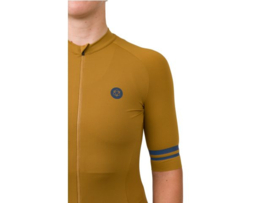 AGU Solid  III dames fietsshirt korte mouwen - armagnac