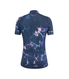 Löffler HZ Serenade dames fietsshirt korte mouwen - blauw
