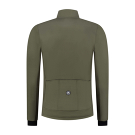 Rogelli Core heren fietsshirt lange mouwen - legergroen