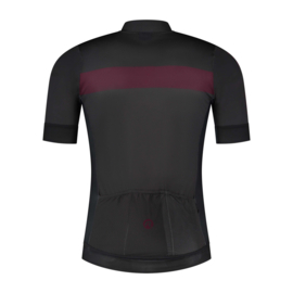 Rogelli Prime heren fietskledingset – grijs/bordeaux/zwart