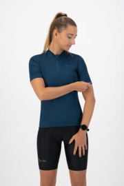 Rogelli Core dames fietskledingset – blauw/zwart