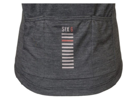 AGU Six6 merino fietsshirt lange mouwen - grijs