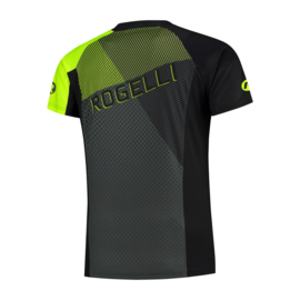 Rogelli Adventure 2.0 MTB fietsshirt korte mouwen - zwart/grijs/fluor