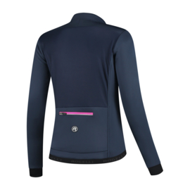 Rogelli Pesara/Liona dames winter fietskledingset - blauw/roze/zwart