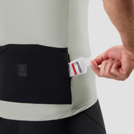 Rogelli Signature heren fietsshirt korte mouwen - grijs