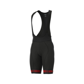 Alé PRR Strada bibshort - zwart/rood