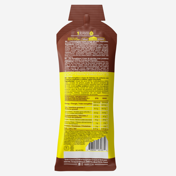 Näak Ultra Energy Gel - Chocolate - 12 stuks