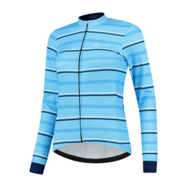 Rogelli Stripe dames winter fietsjack - blauw