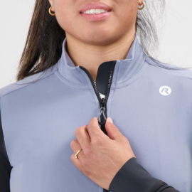 Rogelli Distance II dames fietsshirt lange mouwen – lila/zwart