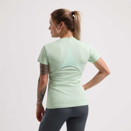 Rogelli Aya hardloopshirt dames korte mouw - groen