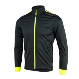 Rogelli Core kinder winter fietsjack - zwart/fluor