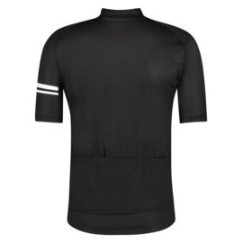 AGU Essential/Striped heren fietskledingset - zwart/wit