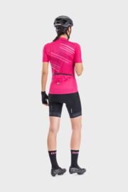 Alé Solid Flash dames fietsshirt korte mouwen - roze