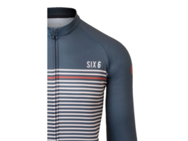 AGU Classic III Six6 fietsshirt lange mouwen - charcoal