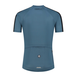 Rogelli Explore heren fietsshirt korte mouwen - blauw