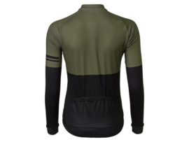 AGU Essential Duo dames fietsshirt lange mouwen - army green