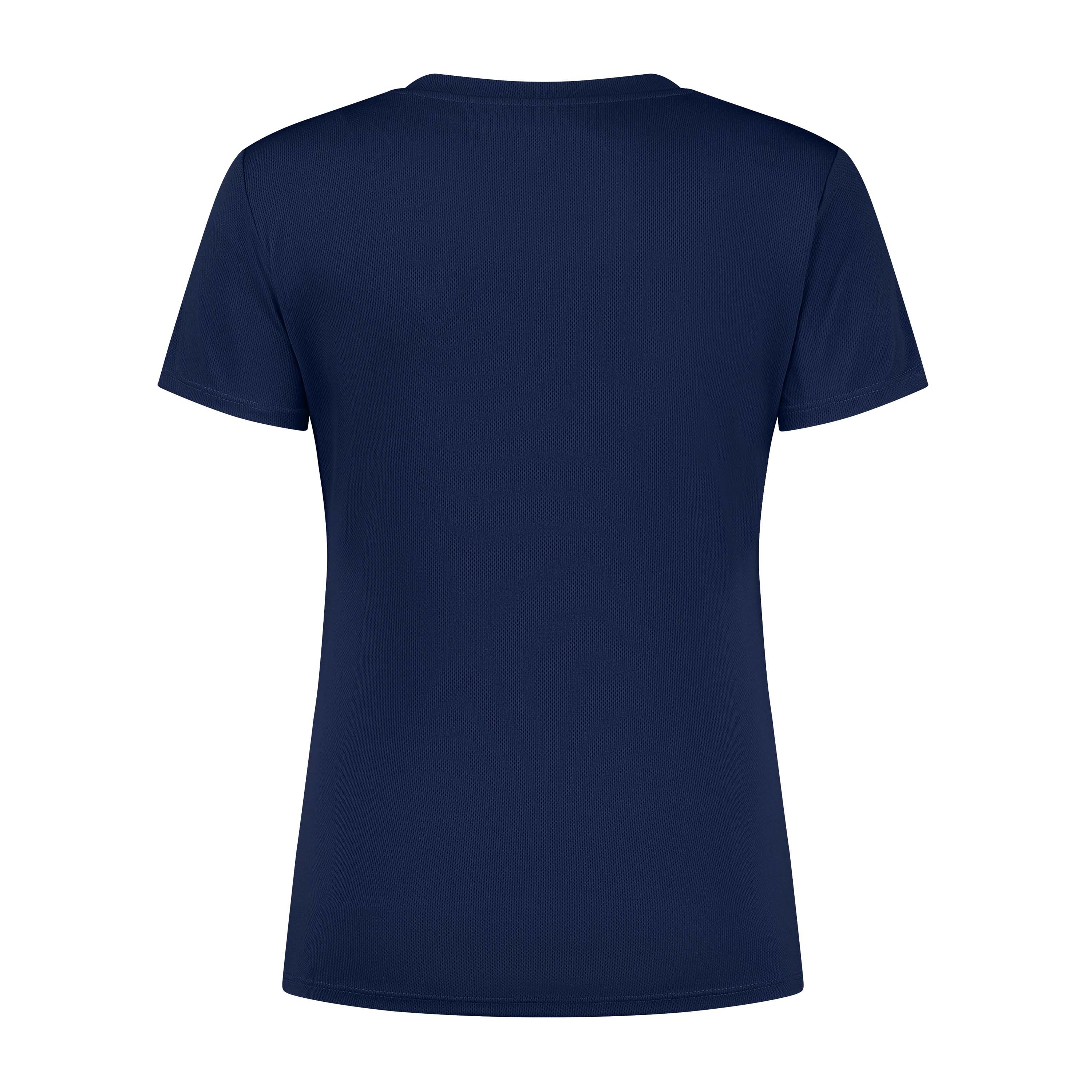 Rogelli Promo dames hardloopshirt korte mouw - navy