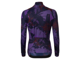 AGU Performance Flower dames fietsshirt lange mouwen - purple rain