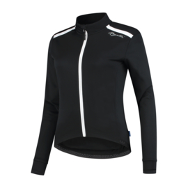 Rogelli Pesara dames winter fietsjack - zwart/wit