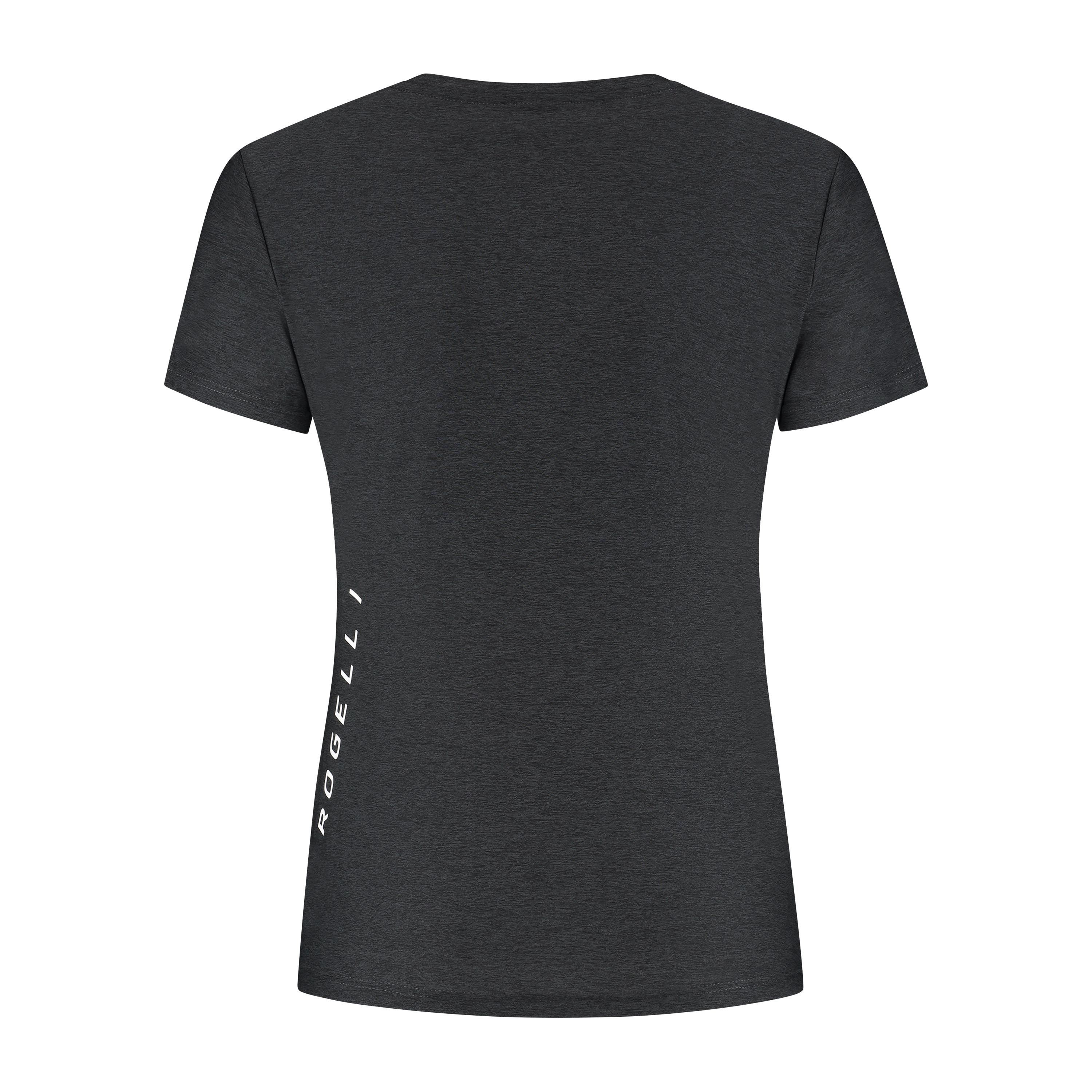 Rogelli Essential hardloopshirt dames korte mouw - zwart