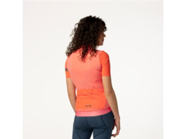 AGU Performance Colorblock dames fietsshirt korte mouwen - sakura blossom