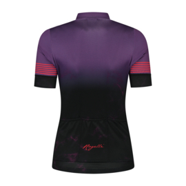 Rogelli Marble dames fietsshirt korte mouwen - paars/rood