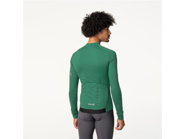 AGU Performance Solid heren fietsshirt lange mouwen - mystic green