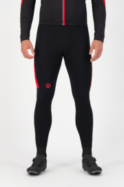 Rogelli Tyro lange heren fietsbroek - zwart/rood