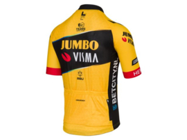 AGU Team Jumbo Visma fietsshirt korte mouwen 2023 - geel/zwart