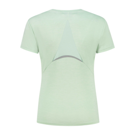 Rogelli Aya hardloopshirt dames korte mouw - groen