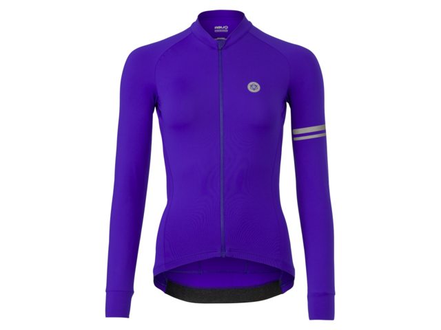 AGU Solid dames fietsshirt lange mouwen - velvet