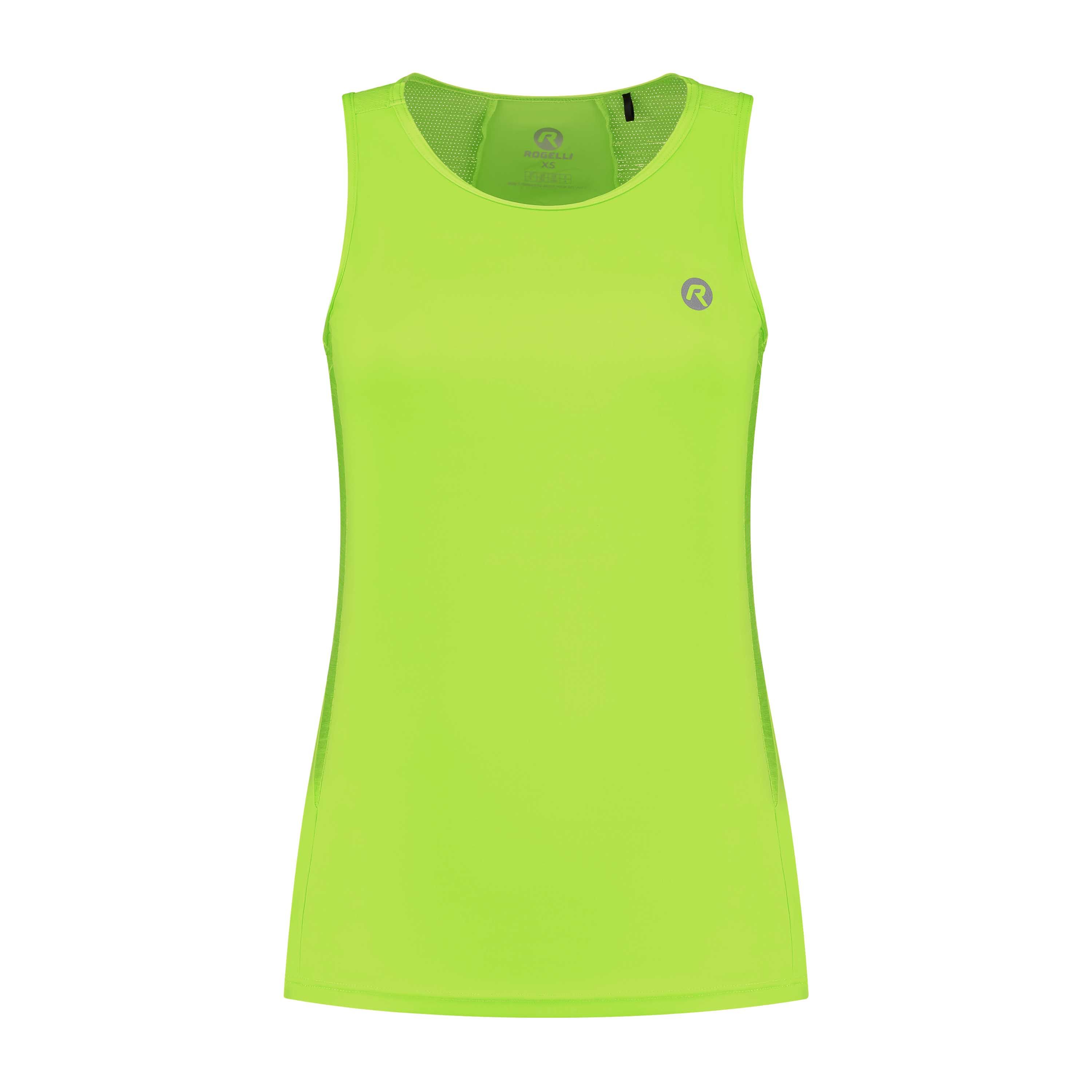 Rogelli Core hardloop singlet dames korte mouw - fluor