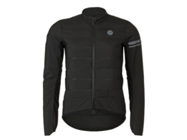 AGU Padded Performance heren winter fietsjack - zwart