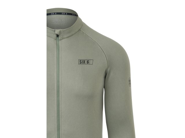 AGU Classic SIX6  heren fietsshirt lange mouwen - roots green