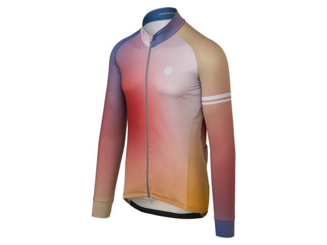AGU Performance Gradient heren fietsshirt lange mouwen - multicolor