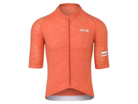 AGU Performance Merino  fietsshirt korte mouwen - sunset orange