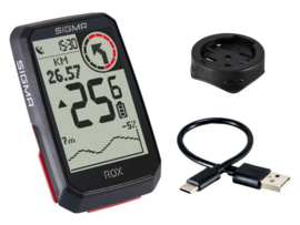 Sigma ROX 4.0 fietscomputer - zwart